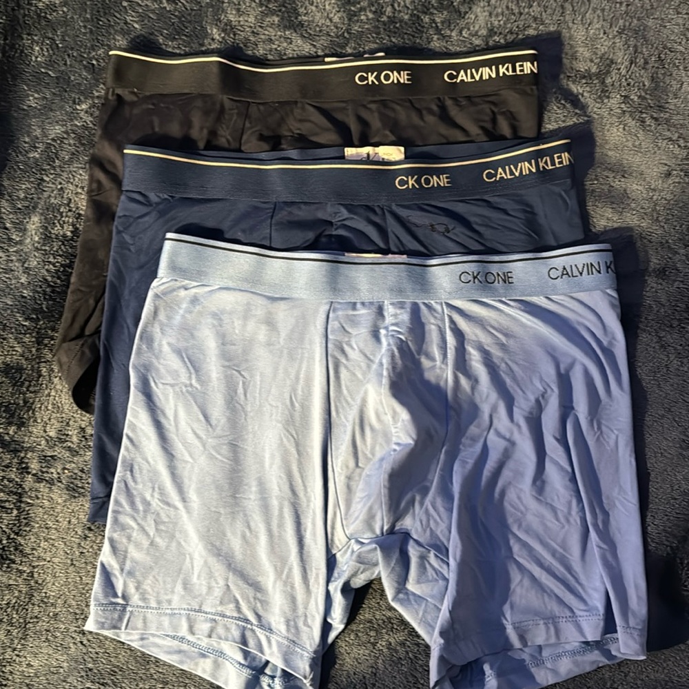 Calvin Klein CK one Boxer Briefs Size S 3 Pack